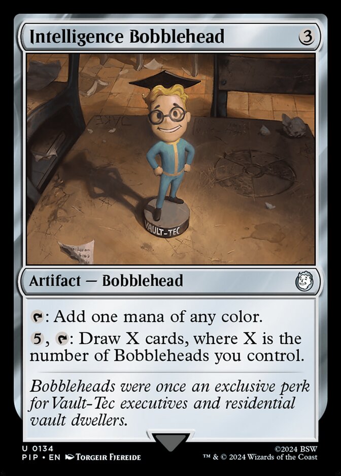 Intelligence Bobblehead - [Foil] Fallout (PIP)