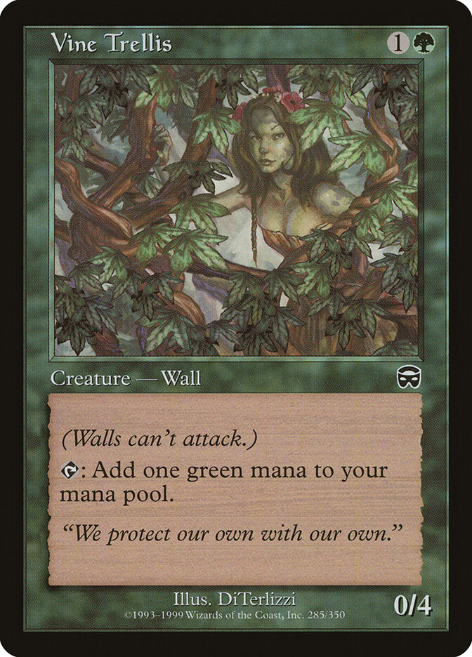 Vine Trellis (285) - Mercadian Masques (MMQ)