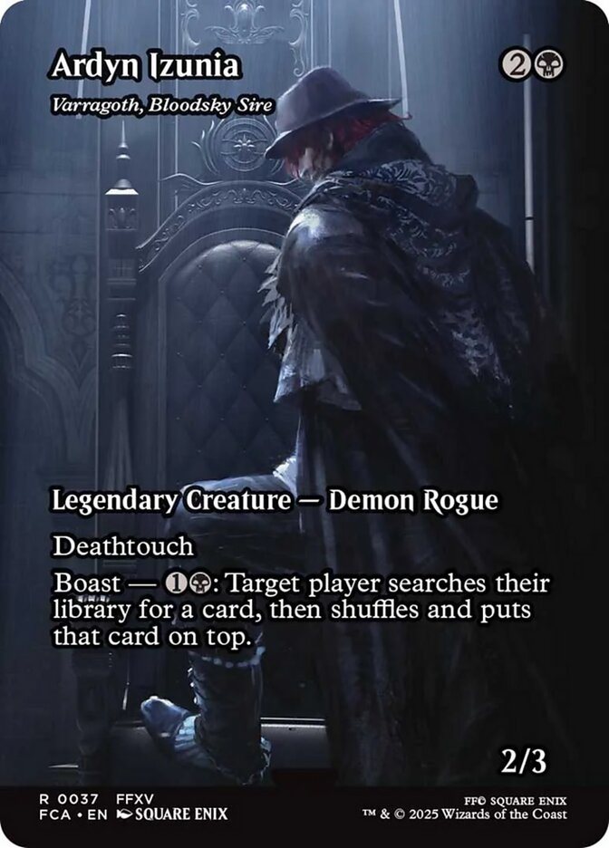 Ardyn Izunia - Varragoth, Bloodsky Sire (37) - [Foil, Borderless] Final Fantasy: Through the Ages (FCA)