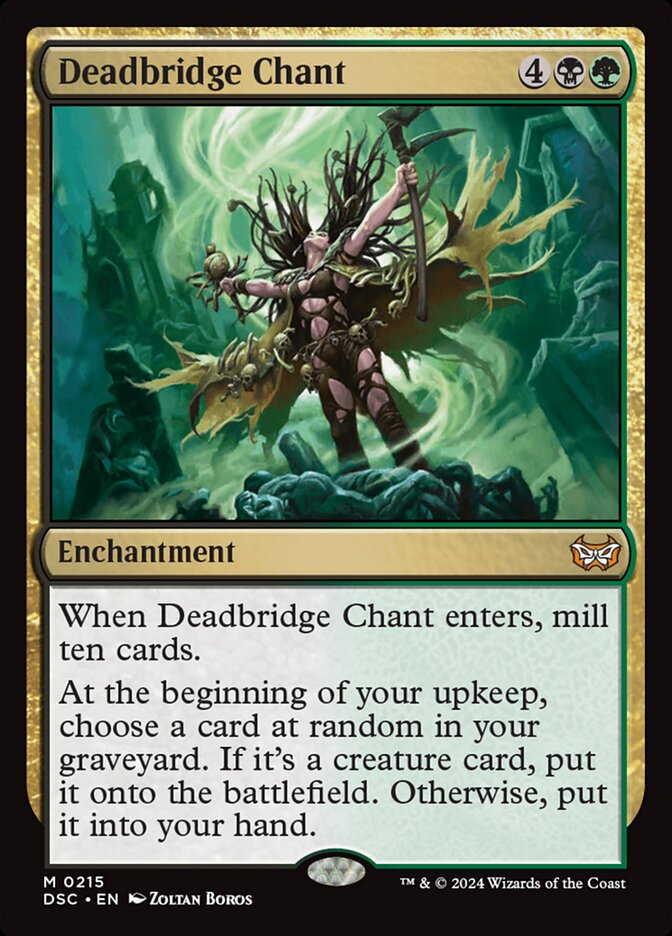 Deadbridge Chant (215) - Duskmourn: House of Horror Commander (DSC)