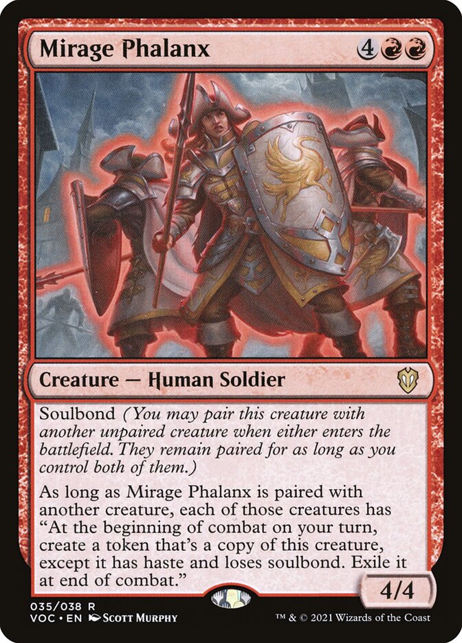 Mirage Phalanx (35) - Crimson Vow Commander (VOC)