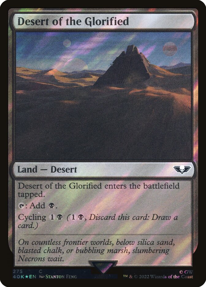 Desert of the Glorified (275★) - Warhammer 40,000 Commander (40K)