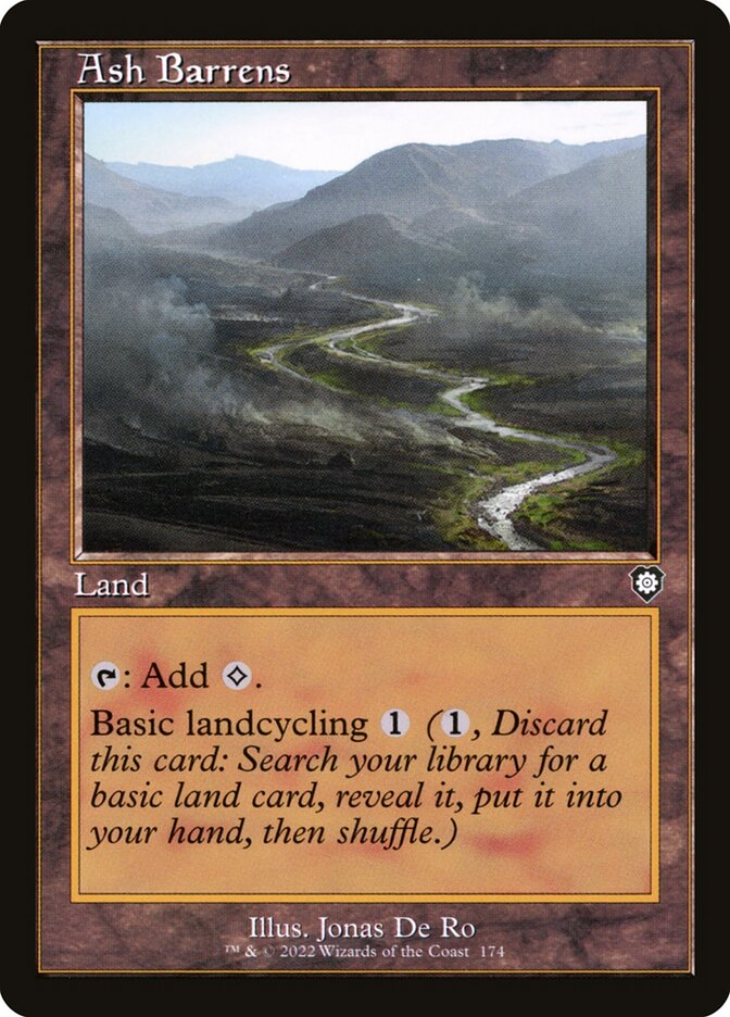 Ash Barrens (174) - The Brothers' War Commander (BRC)