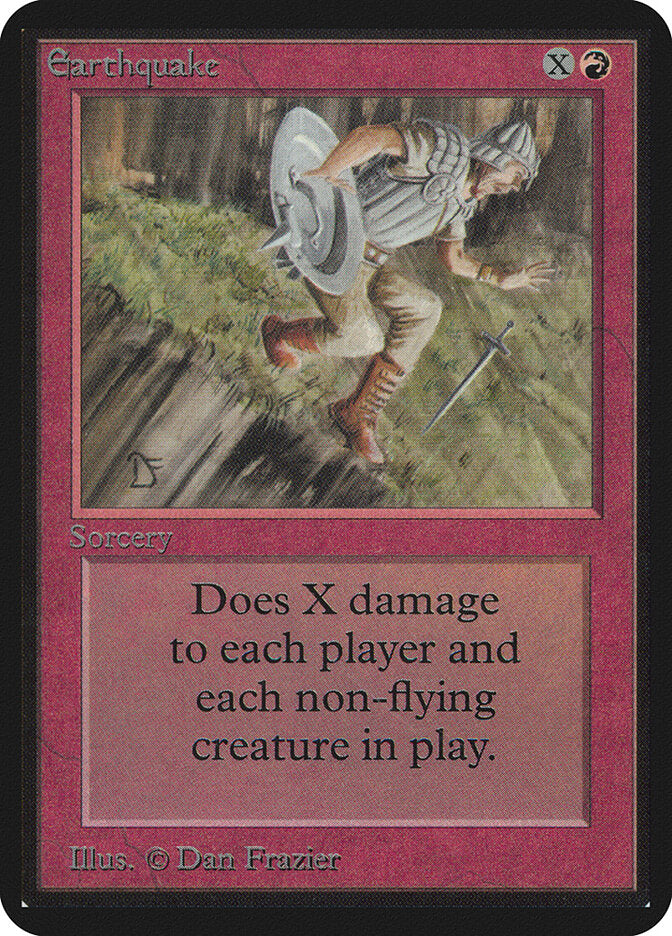 Earthquake (146) - Limited Edition Alpha (LEA)