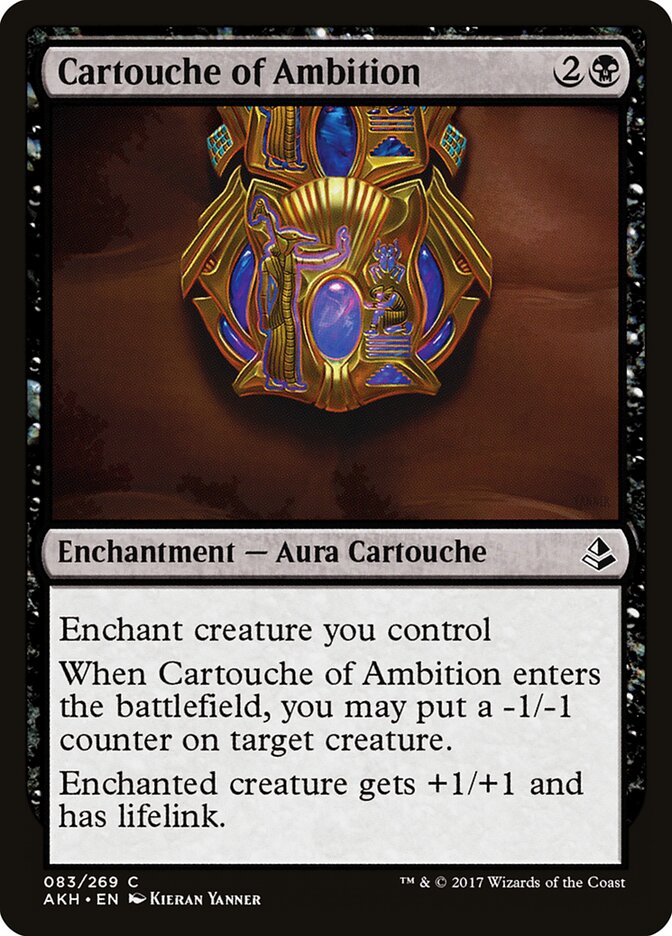 Cartouche of Ambition (83) - Amonkhet (AKH)