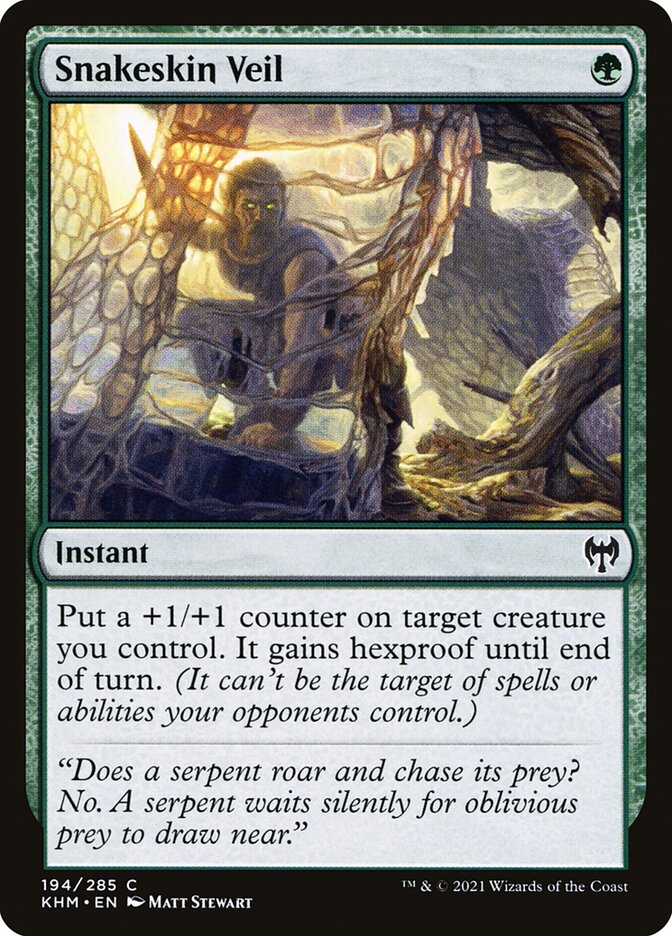 Snakeskin Veil (194) - Kaldheim (KHM)