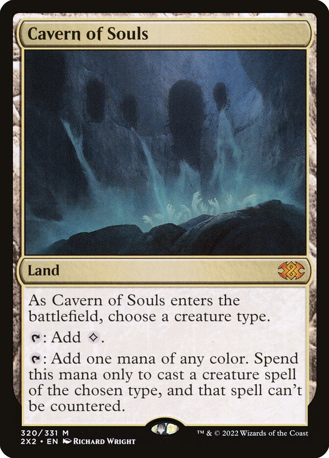 Cavern of Souls (320) - Double Masters 2022 (2X2)