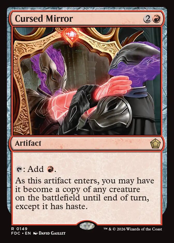 Cursed Mirror (149) - Foundations Commander (FDC)
