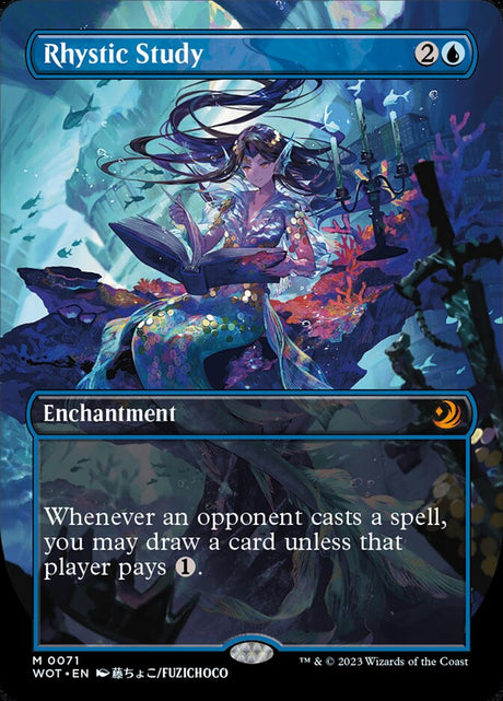 Rhystic Study (71) - Wilds of Eldraine: Enchanting Tales (WOT)