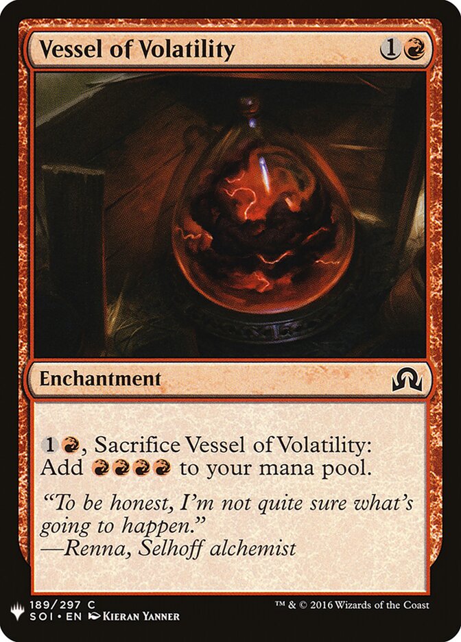 Vessel of Volatility (SOI-189) - The List (PLST)