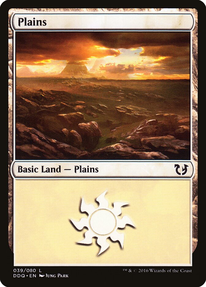 Plains (39) - Duel Decks: Blessed vs. Cursed (DDQ)