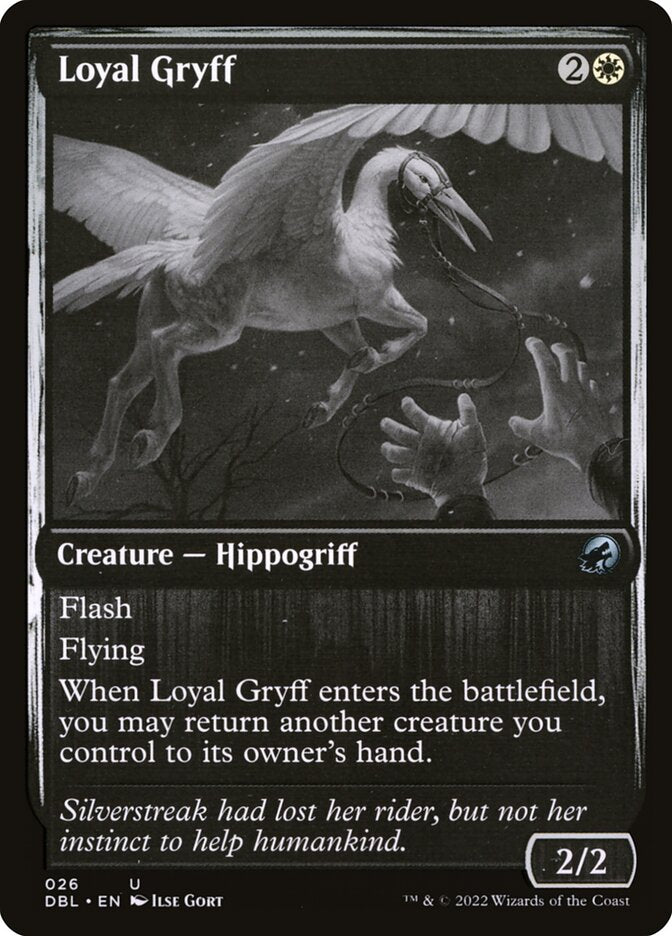 Loyal Gryff - [Foil] Innistrad: Double Feature (DBL)