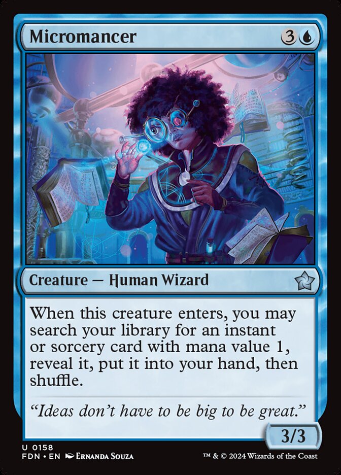 Micromancer (158) - Foundations (FDN)