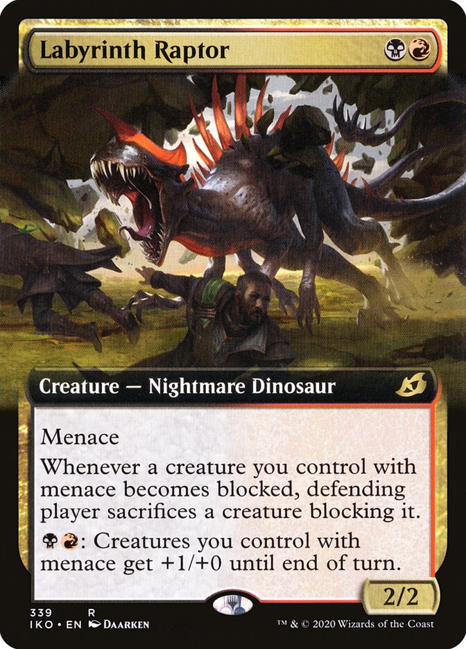 Labyrinth Raptor (339) - Ikoria: Lair of Behemoths (IKO)