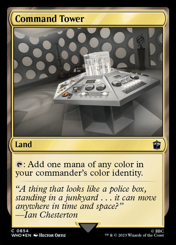 Command Tower (854) - Doctor Who (WHO)