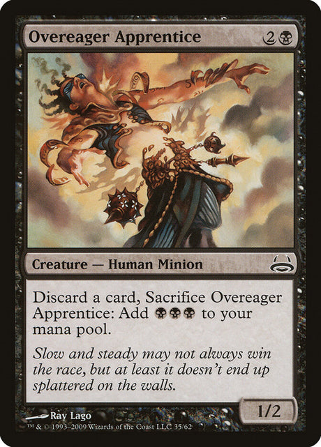 Overeager Apprentice (35) - Duel Decks: Divine vs. Demonic (DDC)