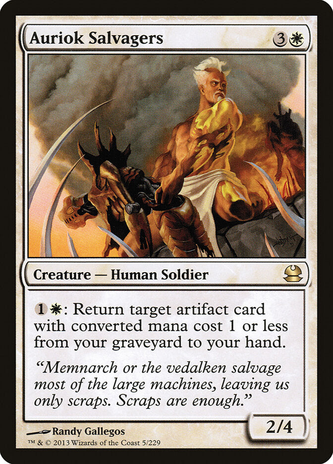 Auriok Salvagers (5) - Modern Masters (MMA)