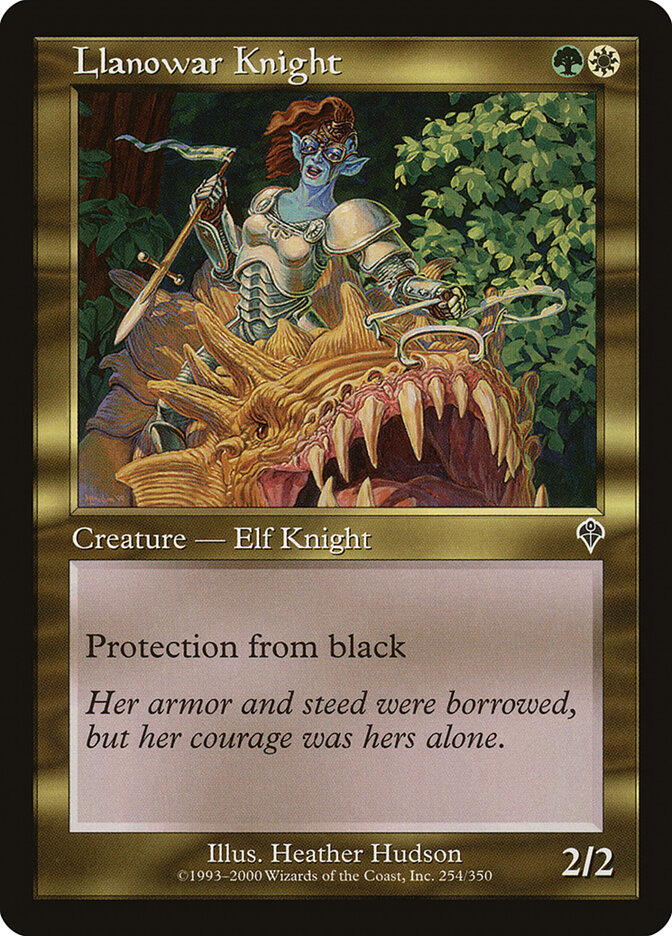 Llanowar Knight (254) - Invasion (INV)