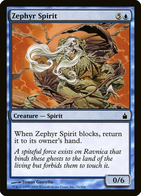 Zephyr Spirit (76) - Ravnica: City of Guilds (RAV)