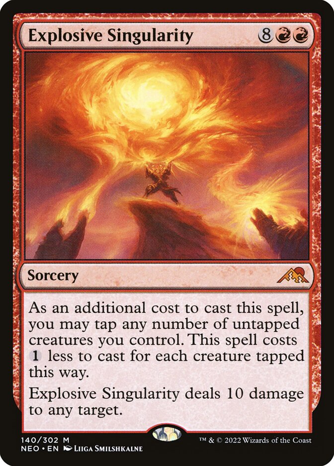 Explosive Singularity (140) - Kamigawa: Neon Dynasty (NEO)