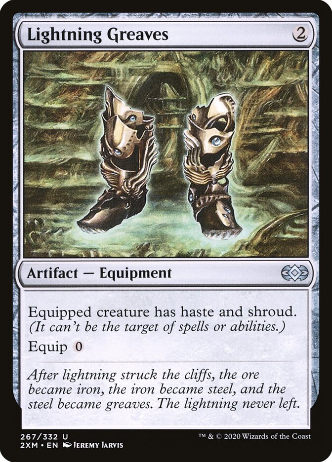 Lightning Greaves (267) - Double Masters (2XM)