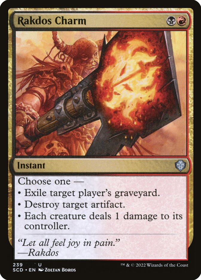 Rakdos Charm (239) - Starter Commander Decks (SCD)