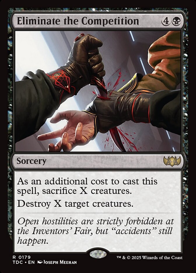 Eliminate the Competition (179) - Tarkir: Dragonstorm Commander (TDC)