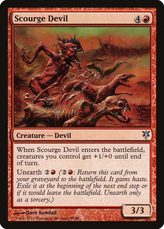 Scourge Devil (55) - Duel Decks: Sorin vs. Tibalt (DDK)