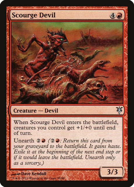 Scourge Devil (55) - Duel Decks: Sorin vs. Tibalt (DDK)