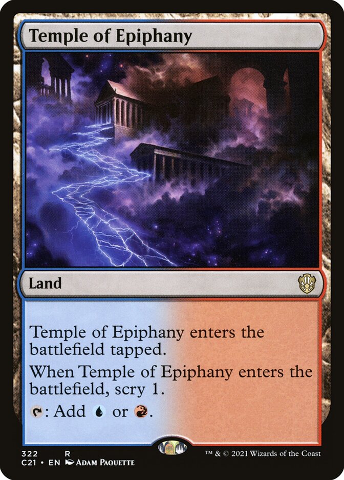 Temple of Epiphany (322) - Commander 2021 (C21)