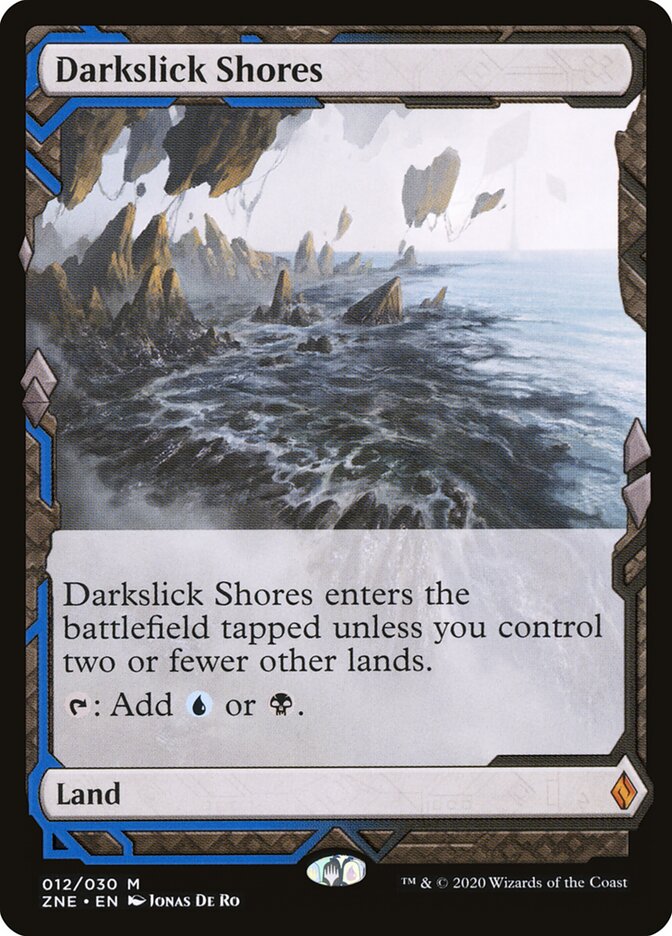 Darkslick Shores (12) - Zendikar Rising Expeditions (ZNE)