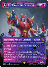 Cyclonus, the Saboteur // Cyclonus, Cybertronian Fighter (23) - Transformers (BOT)