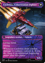 Cyclonus, the Saboteur // Cyclonus, Cybertronian Fighter (23) - Transformers (BOT)