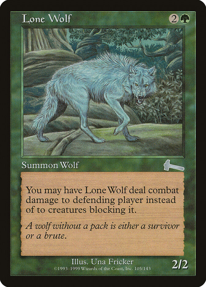 Lone Wolf (105) - Urza's Legacy (ULG)