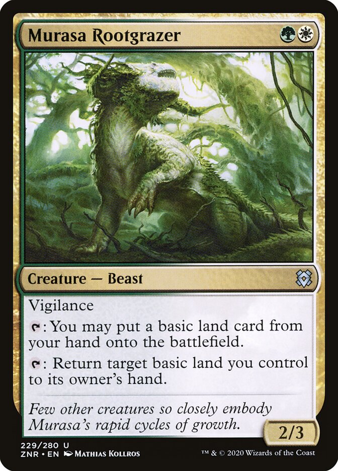 Murasa Rootgrazer (229) - Zendikar Rising (ZNR)