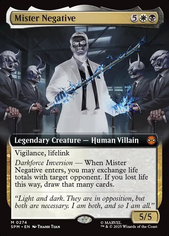 Mister Negative (274) - [Foil, Extended Art] Marvel's Spider-Man (SPM)