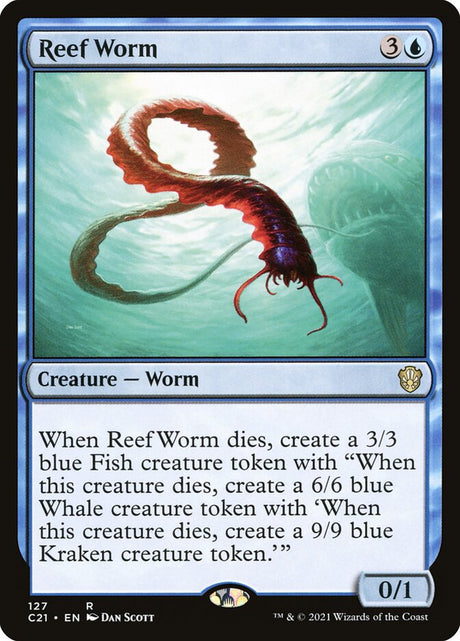 Reef Worm (127) - Commander 2021 (C21)