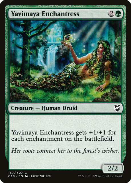 Yavimaya Enchantress (167) - Commander 2018 (C18)