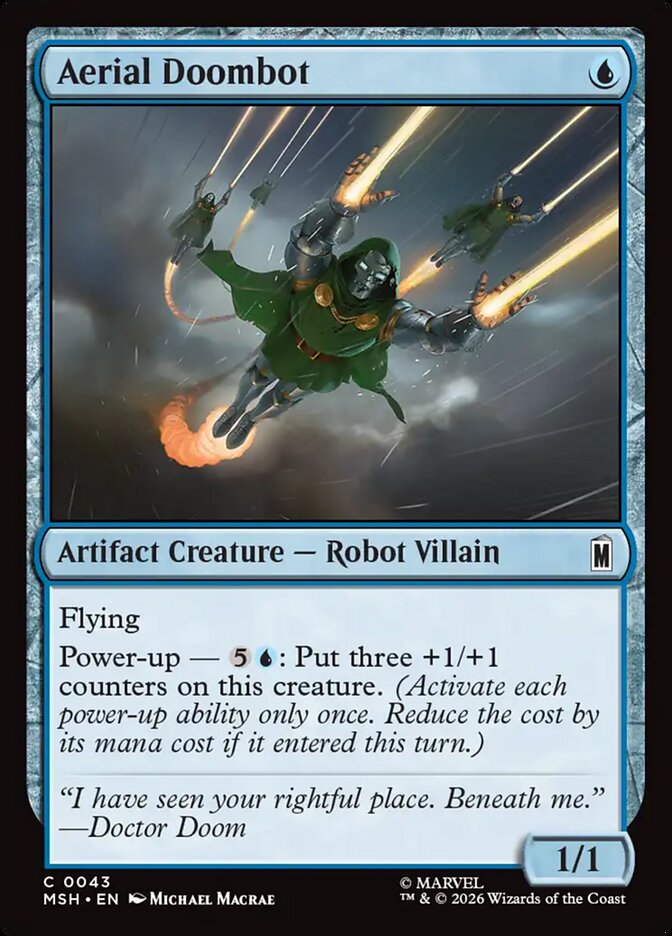 Aerial Doombot (43) - Marvel Super Heroes (MSH)