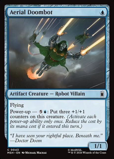 Aerial Doombot (43) - Marvel Super Heroes (MSH)