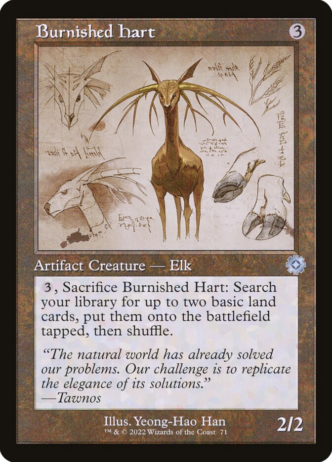 Burnished Hart (71) - The Brothers' War Retro Artifacts (BRR)