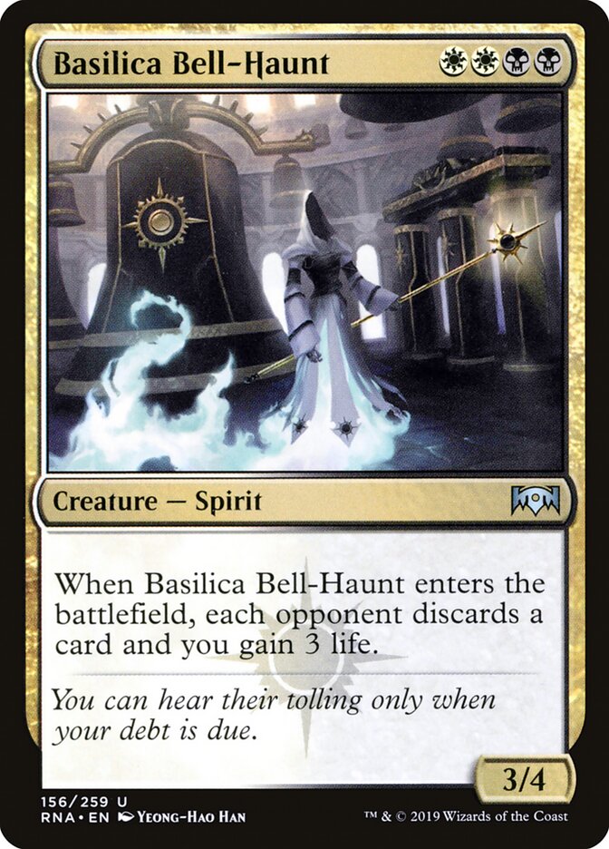 Basilica Bell-Haunt (156) - Ravnica Allegiance (RNA)