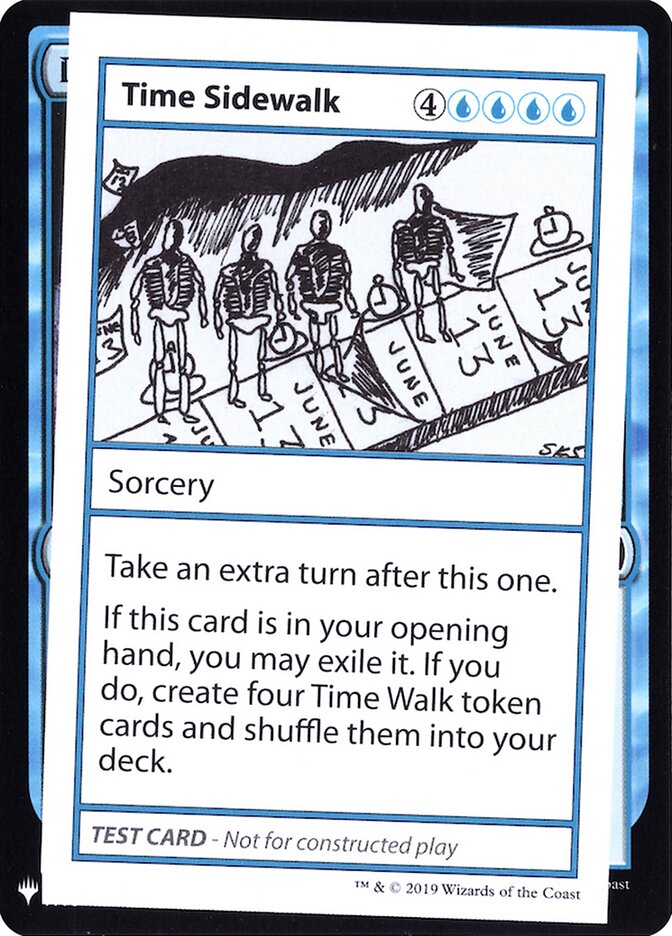 Time Sidewalk (31) - Mystery Booster Playtest Cards 2019 (CMB1)