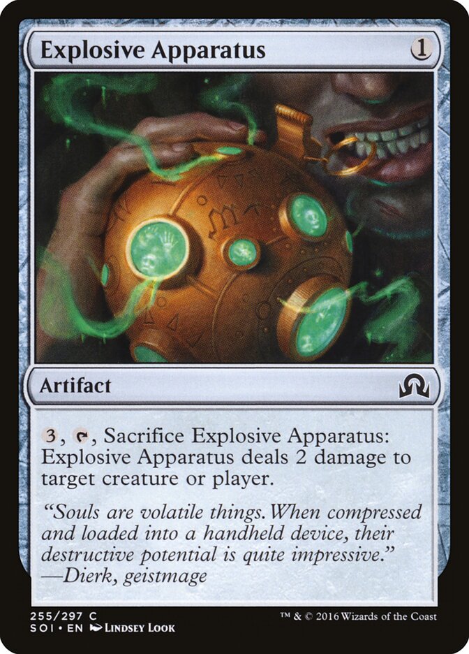 Explosive Apparatus (255) - Shadows over Innistrad (SOI)