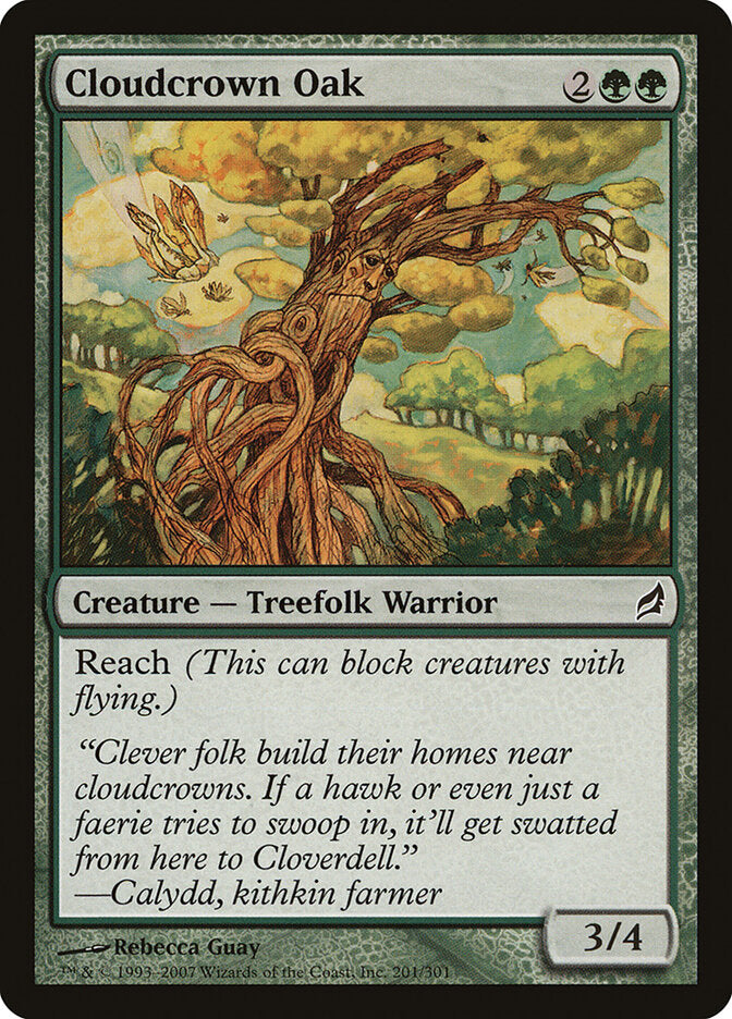 Cloudcrown Oak (201) - Lorwyn (LRW)