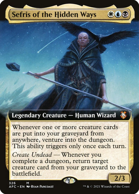 Sefris of the Hidden Ways (326) - Forgotten Realms Commander (AFC)