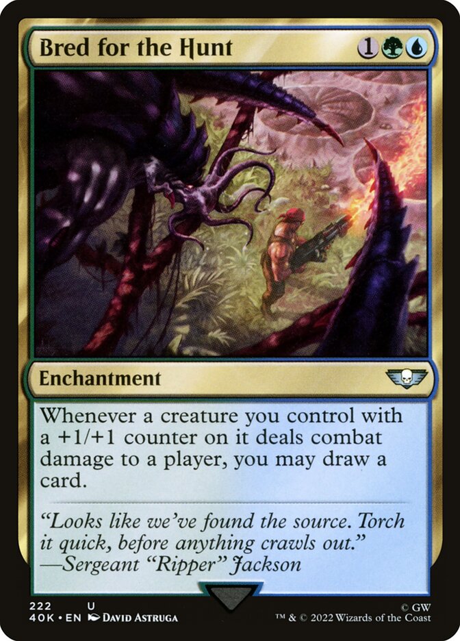 Bred for the Hunt (222) - Warhammer 40,000 Commander (40K)