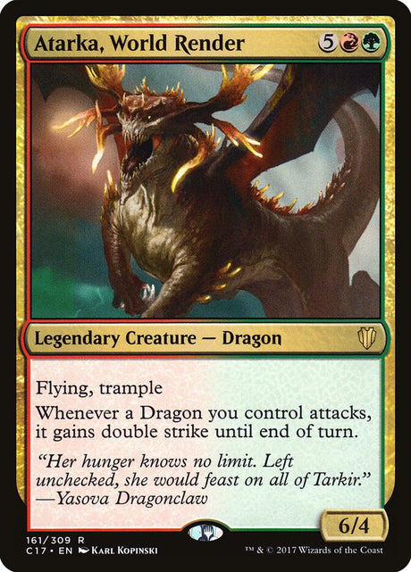 Atarka, World Render (161) - Commander 2017 (C17)