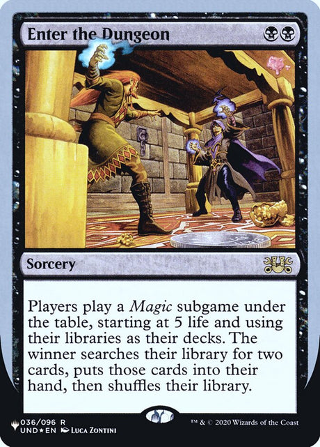 Enter the Dungeon (19) - The List (Unfinity Foil Edition) (ULST)