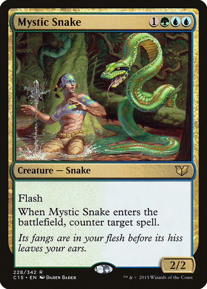 Mystic Snake (228) - Commander 2015 (C15)